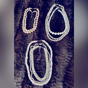 Bundle 8 pcs of Pearl Necklaces